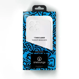 Супертонкий чехол oneLounge 1Thin 0.6mm MagSafe White для iPhone 14 Pro - Фото 4