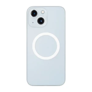 Супертонкий чехол oneLounge 1Thin 0.6mm MagSafe White для iPhone 15 Plus - Фото 3