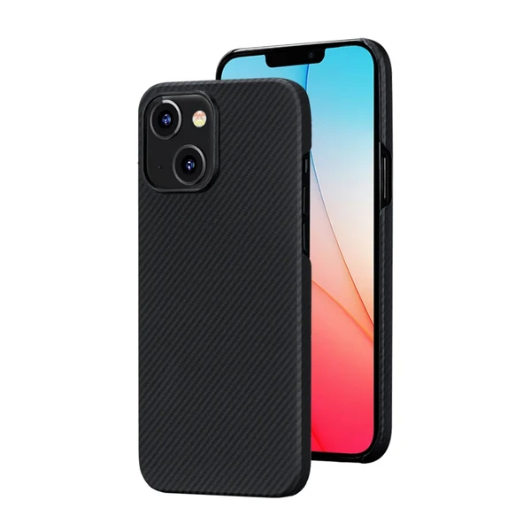 Карбоновий (кевлар) чохол oneLounge 1Thin Aramid MagSafe для iPhone 13