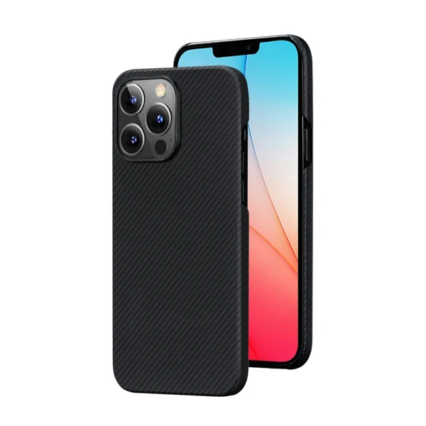 Карбоновий (кевлар) чохол oneLounge 1Thin Aramid MagSafe для iPhone 13 Pro у Полтаві