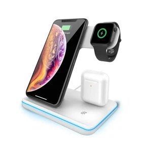 Док-станция iLoungeMax 3 in 1 для Apple Watch | AirPods | iPhone White