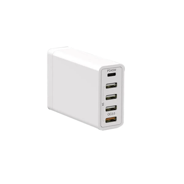 Швидке настільний зарядний пристрій iLoungeMax 5 in 1 PD 60W + QC 3.0 для MacBook | iPhone + EU адаптер