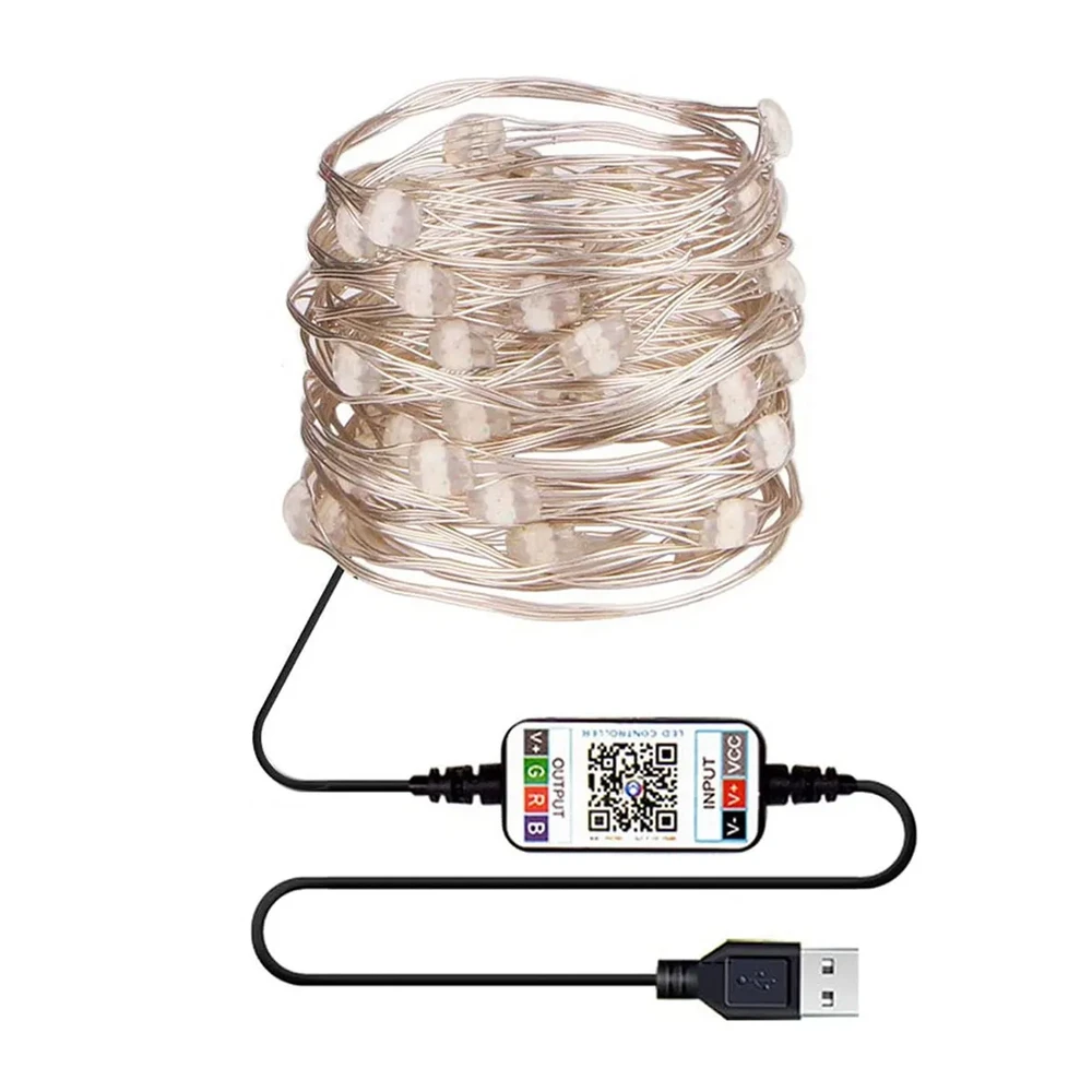 Розумна світлодіодна гірлянда iLoungeMax 50 LED Multicolored 5m