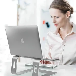 Алюминиевая подставка iLoungeMax Aluminum Laptop Stand Silver для MacBook - Фото 6