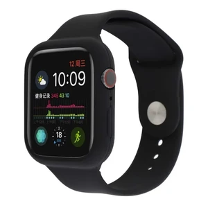 Чехол-ремешок iLoungeMax Armor Protective Case Black для Apple Watch 44mm SE 2 | SE | 6 | 5 | 4  - Фото 1