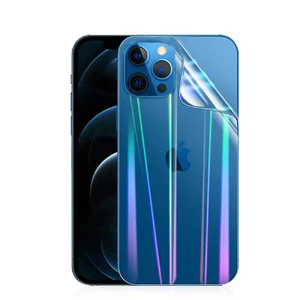 Задня захисна гідрогелева плівка з градієнтом iLoungeMax Hydrogel Film Aurora для iPhone 12 Pro Max