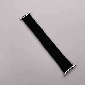 Плетеный монобраслет iLoungeMax Braided Solo Loop Charcoal Black для Apple Watch Ultra 49mm | 45mm | 44mm | 42mm Size L OEM - Фото 4