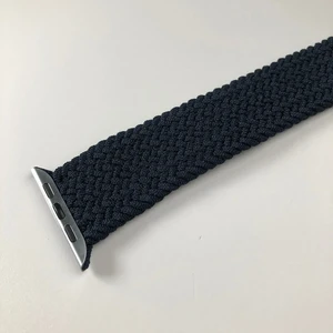 Плетеный монобраслет iLoungeMax Braided Solo Loop Charcoal Black для Apple Watch Ultra 49mm | 45mm | 44mm | 42mm Size M OEM - Фото 6