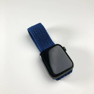 Плетений монобраслет iLoungeMax Braided Solo Loop Atlantic Blue для Apple Watch Ultra 49mm | 45mm | 44mm | 42mm Size M OEM - Фото 4
