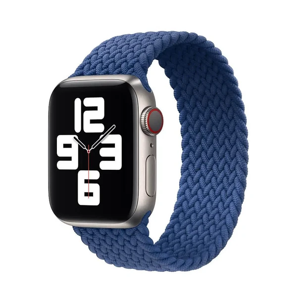 Плетеный монобраслет iLoungeMax Braided Solo Loop Atlantic Blue для Apple Watch 41mm | 40mm | 38mm Size S OEM