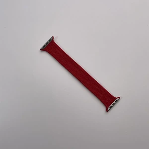 Плетений монобраслет iLoungeMax Braided Solo Loop Red для Apple Watch Ultra 49mm | 45mm | 44mm | 42mm Size M OEM - Фото 4
