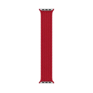 Плетеный монобраслет iLoungeMax Braided Solo Loop Red для Apple Watch Ultra 49mm | 45mm | 44mm | 42mm Size L OEM - Фото 3