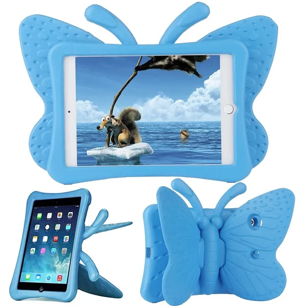 Дитячий (протиударний) чохол iLoungeMax Cartoon Butterfly Blue для Apple iPad mini 4 | 3 | 2 | 1 7,9"