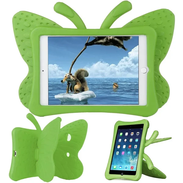 Дитячий (протиударний) чохол iLoungeMax Cartoon Butterfly Green для Apple iPad mini 4 | 3 | 2 | 1 7,9" в Ужгороді