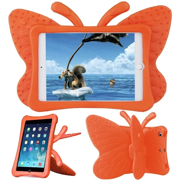 Дитячий (протиударний) чохол iLoungeMax Cartoon Butterfly Orange для Apple iPad mini 4 | 3 | 2 | 1 7,9"