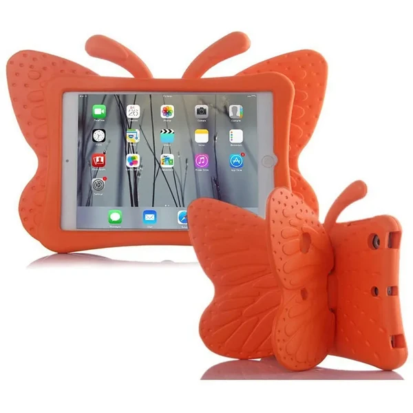 Дитячий (протиударний) чохол iLoungeMax Cartoon Butterfly Orange для Apple iPad 5 | 6 | Pro 9,7" |  Air 2 | Air 1