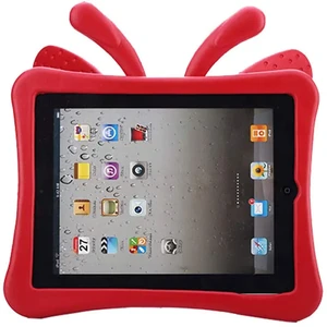Детский чехол iLoungeMax Cartoon Butterfly Red для Apple iPad 9 | 8 | 7 10.2" (2021 | 2020 | 2019) | Air 3 10.5" | Pro 10.5" - Фото 2