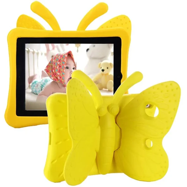 Дитячий чохол iLoungeMax Cartoon Butterfly Yellow для Apple iPad Apple iPad 9 | 8 | 7 10.2" (2021 | 2020 | 2019) | Air 3 10.5" | Pro 10.5 " в Кривому Розі