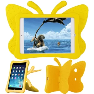 Дитячий (протиударний) чохол iLoungeMax Cartoon Butterfly Yellow для Apple iPad mini 4 | 3 | 2 | 1 7,9"  - Фото 1