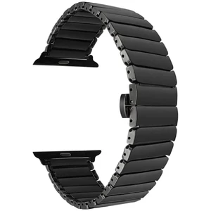 Керамічний ремінець iLoungeMax Ceramic Band Strap Black для Apple Watch Ultra 49mm | 45mm | 44mm | 42mm  - Фото 1