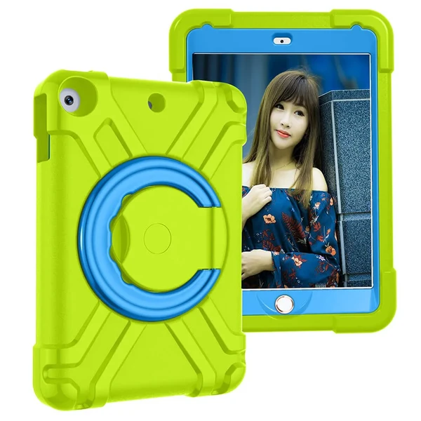 Дитячий протиударний чохол iLoungeMax Children Case 360 ​​Green | Blue для iPad 7 10.2" (2019) в Черкасах