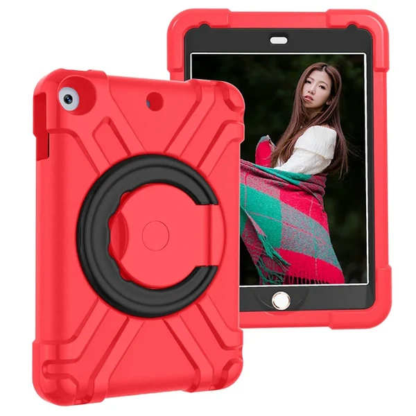 Детский противоударный чехол iLoungeMax Children Case 360 Red | Black для iPad 9 | 8 | 7 10.2" (2021 | 2020 | 2019)