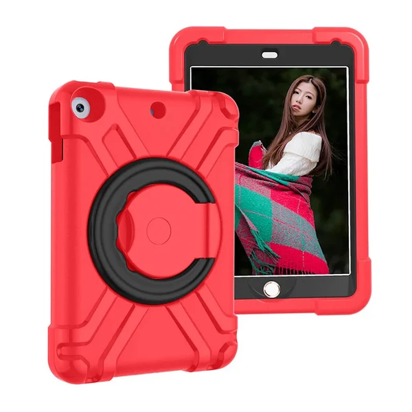 Дитячий протиударний чохол iLoungeMax Children Case 360 ​​Red | Black для iPad 9.7 (2018 | 2017) | Air 2 | Air в Сумах