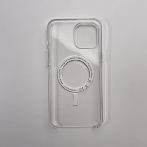 Прозрачный силиконовый чехол iLoungeMax Clear Case MagSafe для iPhone 12 Pro Max OEM - Фото 4