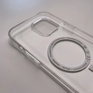 Прозрачный силиконовый чехол iLoungeMax Clear Case MagSafe для iPhone 12 Pro Max OEM - Фото 5