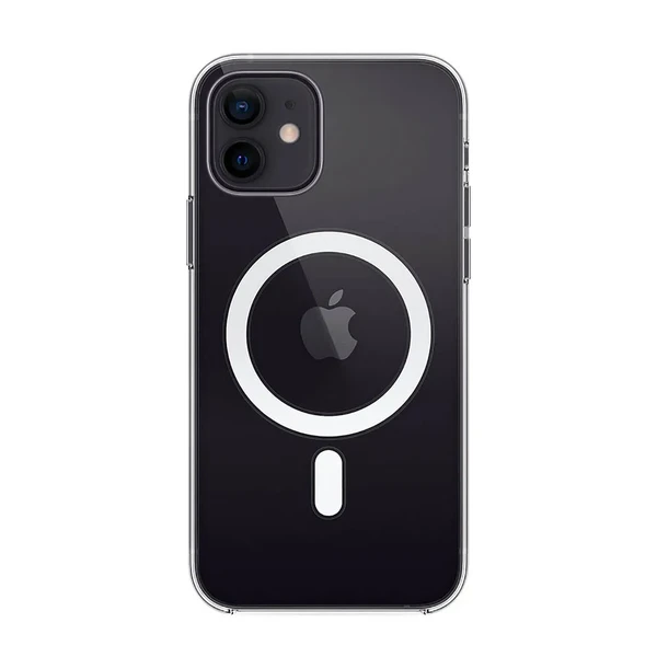 Прозорий силіконовий чохол iLoungeMax Clear Case MagSafe для iPhone 12 | 12 Pro OEM