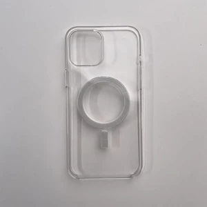 Прозрачный силиконовый чехол iLoungeMax Clear Case MagSafe для iPhone 12 Pro Max OEM - Фото 3