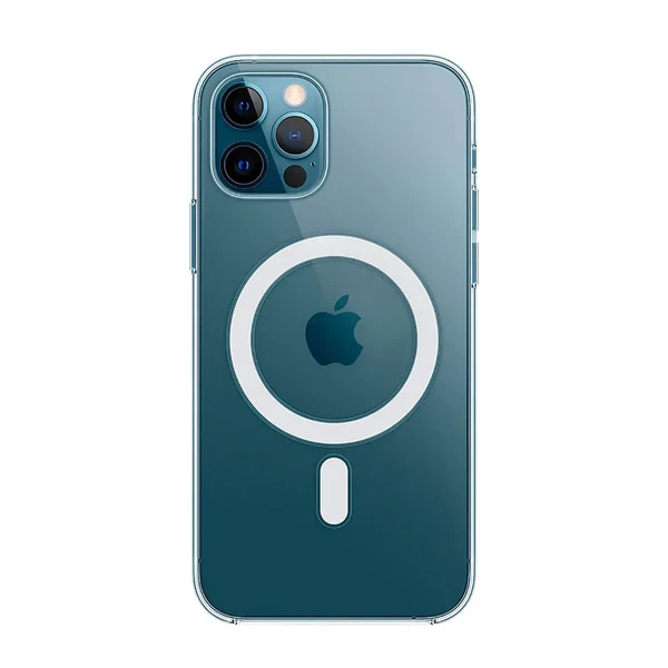 Прозорий силіконовий чохол iLoungeMax Clear Case MagSafe для iPhone 12 Pro Max OEM в Ужгороді