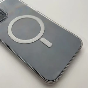 Прозрачный силиконовый чехол iLoungeMax Clear Case MagSafe для iPhone 12 Pro Max OEM - Фото 2