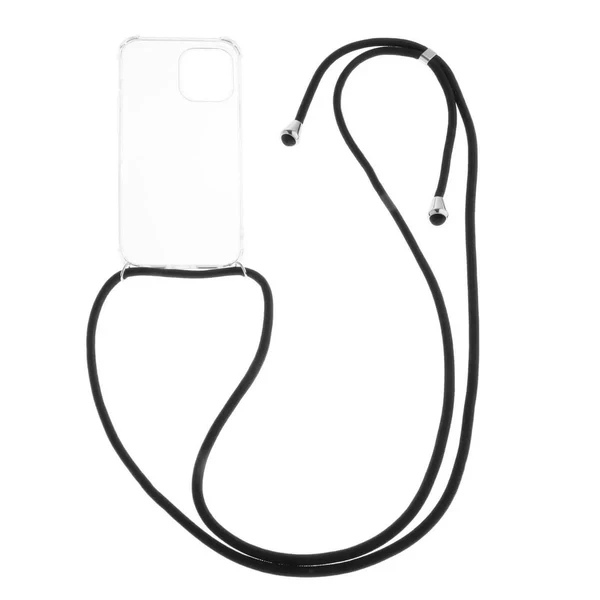 Прозорий чохол на шнурку iLoungeMax Crossbody Case Soft TPU Clear для iPhone 12 Pro Max
