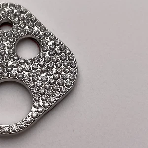 Защитная рамка для камеры iLoungeMax Diamond Silver для iPhone 11 - Фото 4