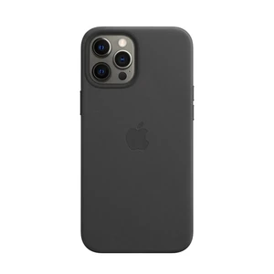 Шкіряний чохол iLoungeMax Genuine Leather Case MagSafe Black для iPhone 12 | 12 Pro ОЕМ  - Фото 1