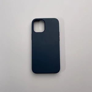 Шкіряний чохол iLoungeMax Genuine Leather Case MagSafe Blue Lake для iPhone 12 mini ОЕМ - Фото 3
