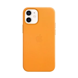 Кожаный чехол iLoungeMax Genuine Leather Case MagSafe California Poppy для iPhone 12 | 12 Pro ОЕМ - Фото 2