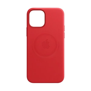 Кожаный чехол iLoungeMax Genuine Leather Case MagSafe Red для iPhone 12 mini ОЕМ - Фото 2