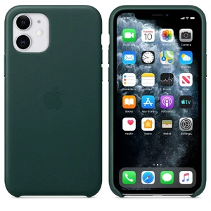 Кожаный чехол iLoungeMax Leather Case Forest Green для iPhone 11 OEM - Фото 2