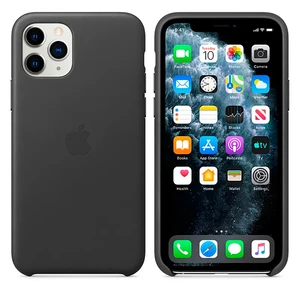 Шкіряний чохол iLoungeMax Leather Case Black для iPhone 11 Pro OEM - Фото 2