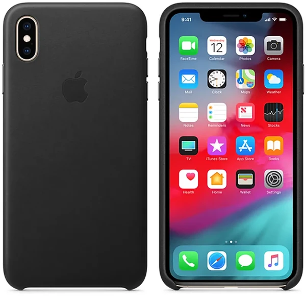 Шкіряний чохол iLoungeMax Leather Case Black для iPhone XS Max OEM у Чернігові