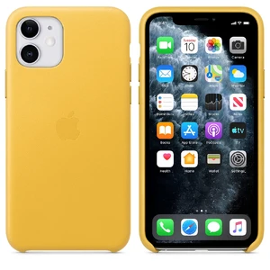Кожаный чехол iLoungeMax Leather Case Meyer Lemon для iPhone 11 OEM - Фото 2