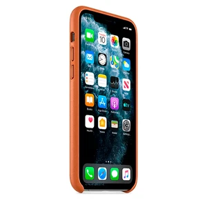 Кожаный чехол iLoungeMax Leather Case Saddle Brown для iPhone 11 OEM - Фото 3