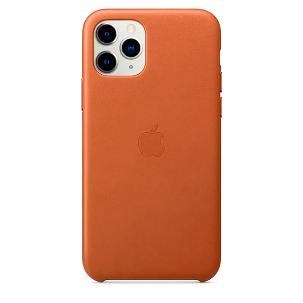 Кожаный чехол iLoungeMax Leather Case Saddle Brown для iPhone 11 Pro Max OEM (MX0D2)