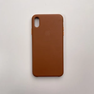 Кожаный чехол iLoungeMax Leather Case Saddle Brown для iPhone XS Max OEM (MRWV2) - Фото 2