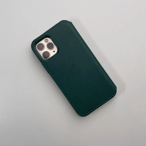 Кожаный чехол-бумажник iLoungeMax Leather Folio Forest Green для iPhone 11 Pro OEM - Фото 5