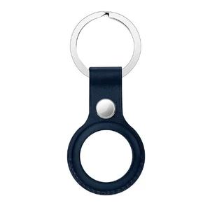 Брелок з кільцем iLoungeMax Leather Key Ring Baltic Blue для AirTag ОЕМ - Фото 3
