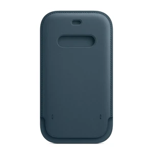 Шкіряний чохол-гаманець iLoungeMax Leather Sleeve with MagSafe Baltic Blue для iPhone 12 Pro Max OEM  - Фото 1