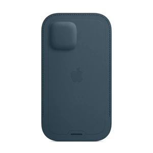 Шкіряний чохол-гаманець iLoungeMax Leather Sleeve with MagSafe Baltic Blue для iPhone 12 Pro Max OEM - Фото 2